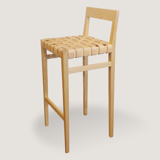 Taburete Normandy cuero